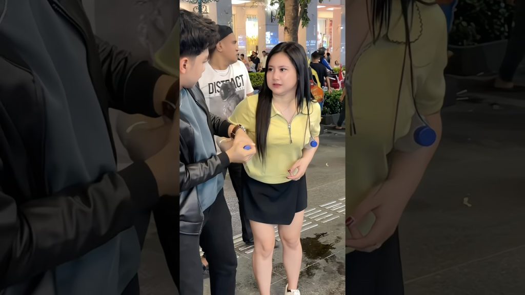 This drink made beautiful girl angry #laugh #funny #shorts #trending