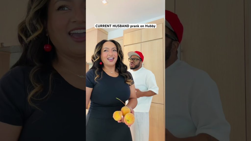 CURRENT HUSBAND prank on Hubby  #couple #funny #comedy #current
