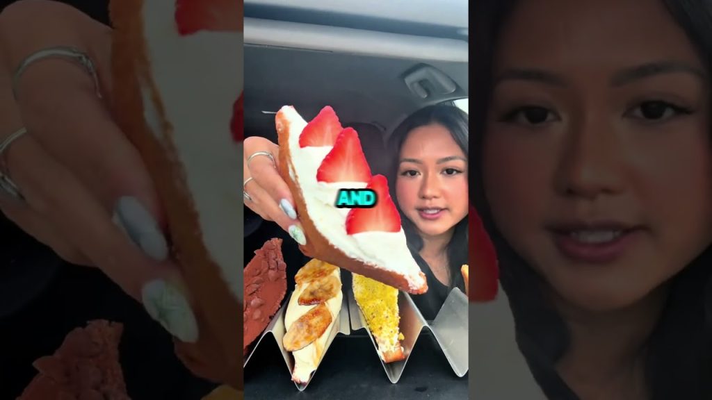 I tried the viral Japanese deep-fried sandwich #trending #food #recipe #shorts