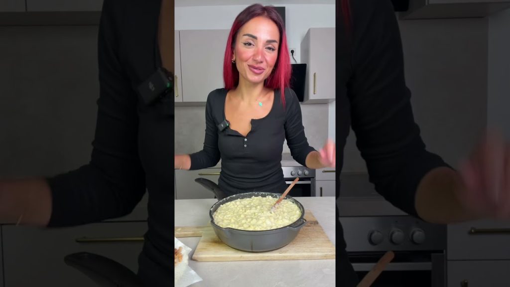 Käsig cremige Knöpfle ❤️ #leckerkochen #rezept #food #recipe #foodie #cheese #cooking #kochen #yummy