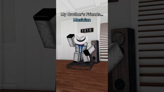 My Brother’s Friends 💀 #roblox #entertainment #rblx