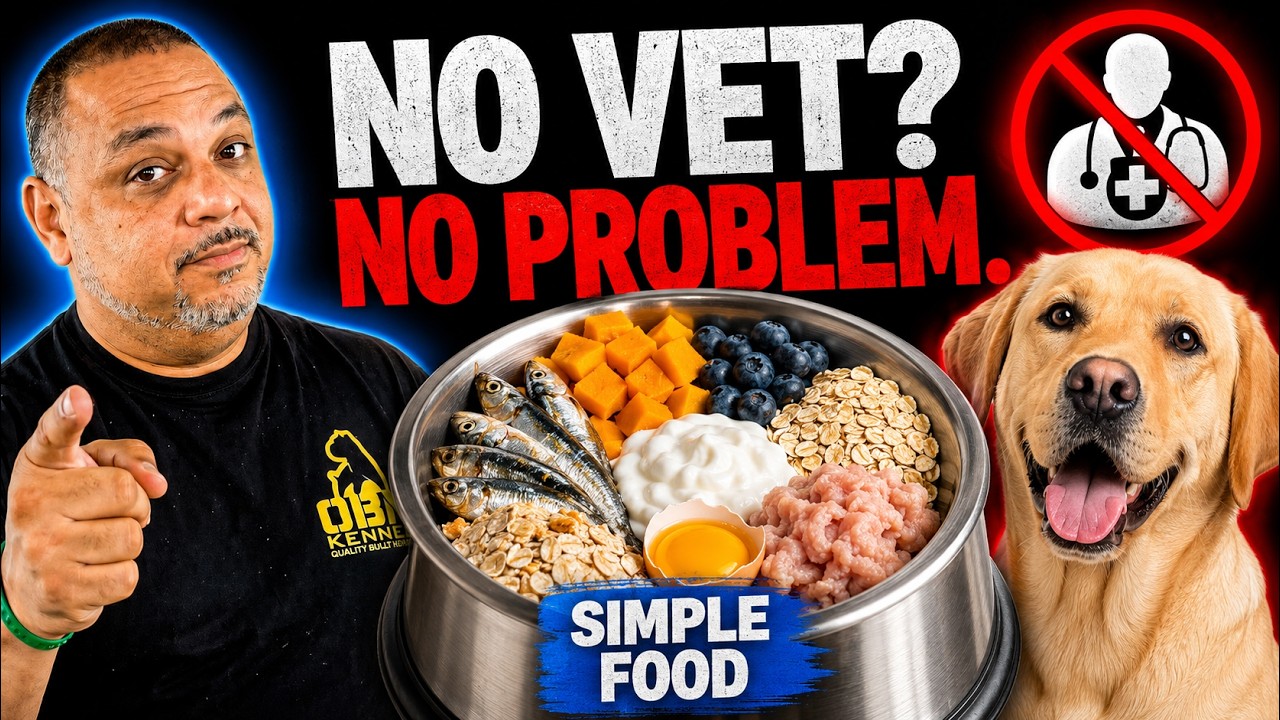 This Simple Maintenance Dog Food Recipe Improves Everything And Prevents Yeast/Vet Visits