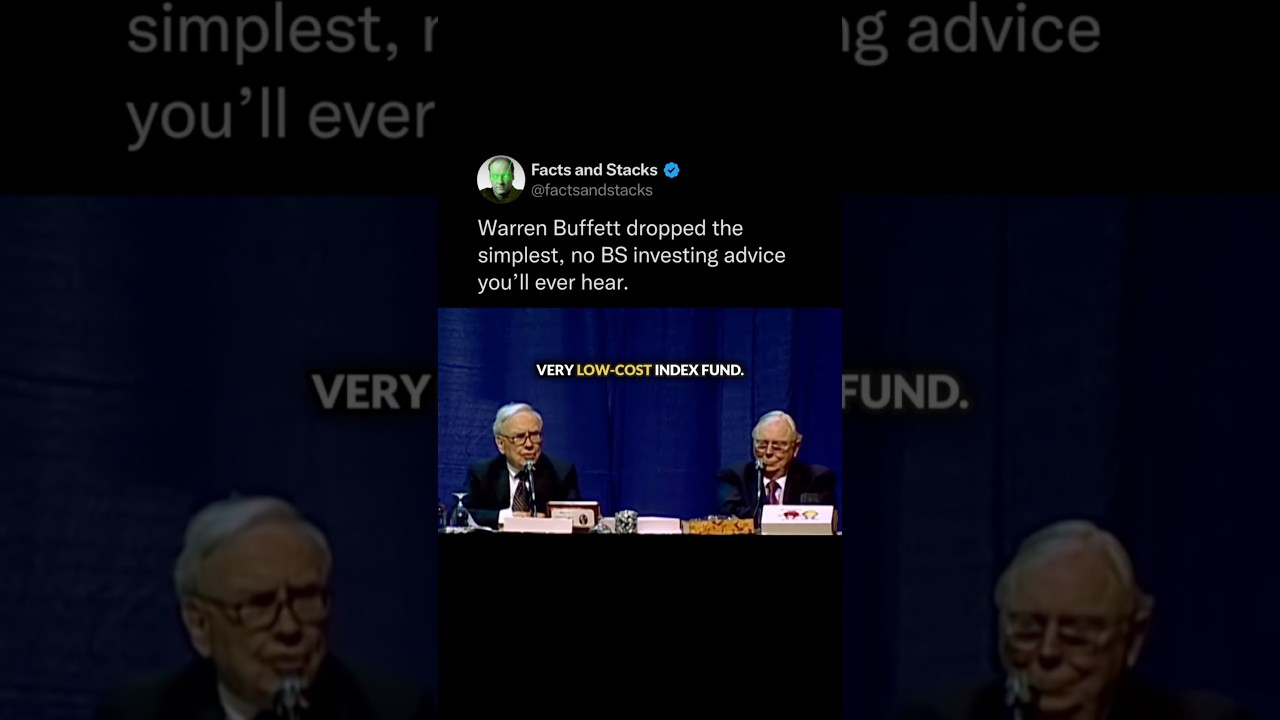 Warren Buffett’s SIMPLEST investing advice 💸