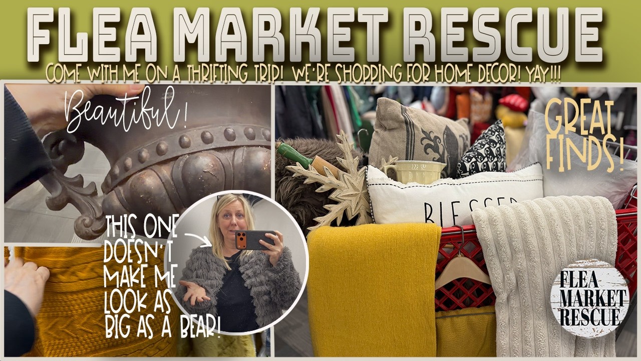LET’S GO THRIFTING FOR HOME DECOR AT THE SALVATION ARMY IN ROCHESTER, MICHIGAN TODAY!