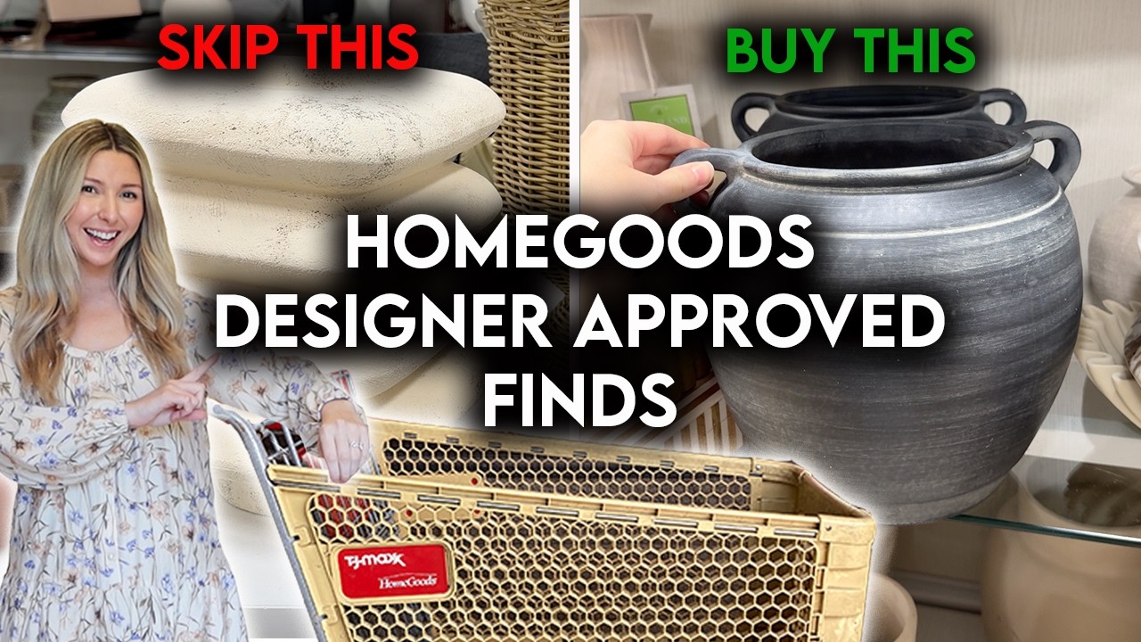 HOMEGOODS HIDDEN GEMS YOU NEED | Designer Approved Home Decor