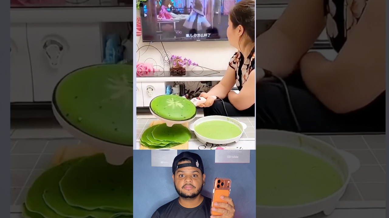 Testing electric pancake machine 🥞#pancake #food #recipe #testing #product