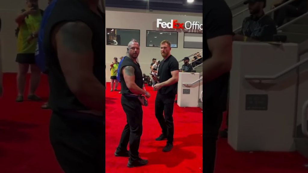 Why are people always standing in my way? 🎥: #workout #fitness #wwe