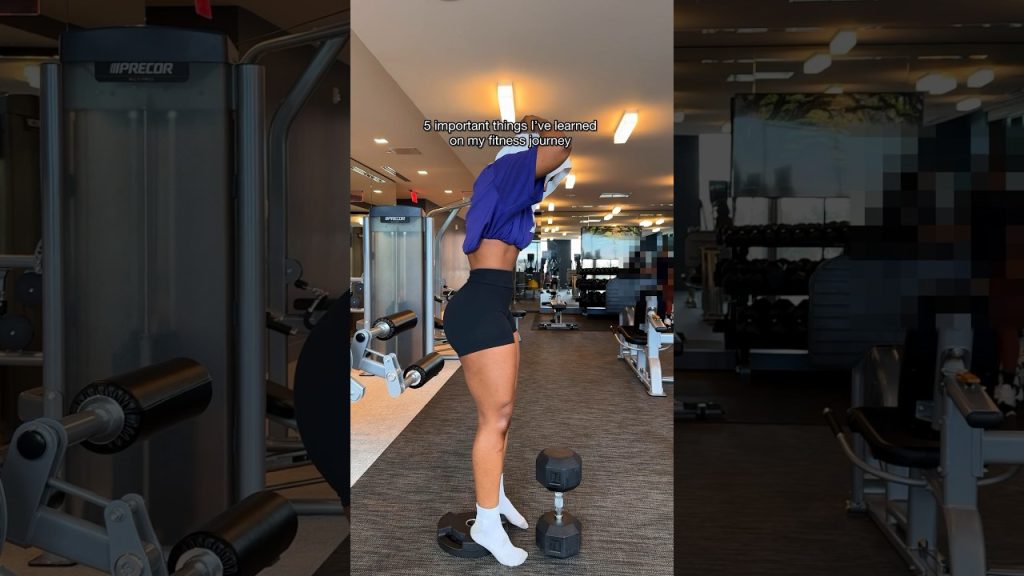 5 VERY IMPORTANT things I’ve learned on my fitness journey #fitness #workout #girlswholift