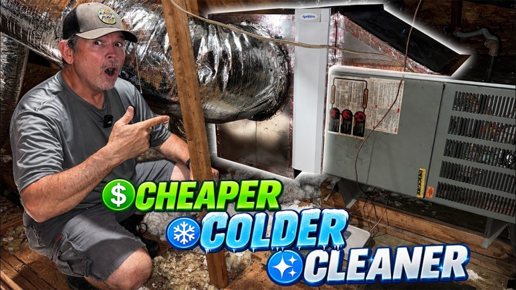 HOW WE SUPERCHARGED THIS AC UNIT – CHEAPER, COLDER, CLEANER AIR!