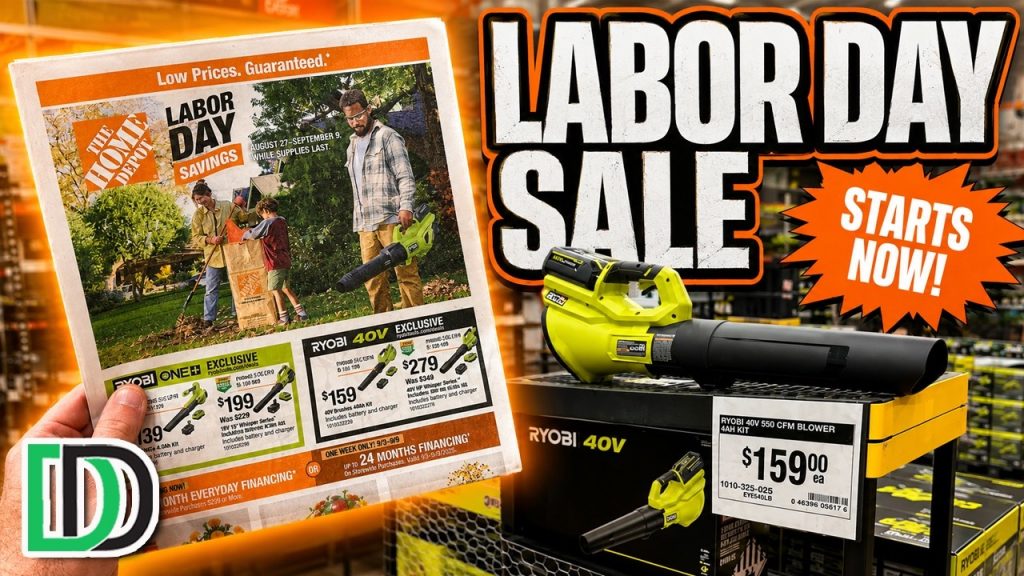 The Home Depot Labor Day Sale Starts NOW! Best Deals to Buy