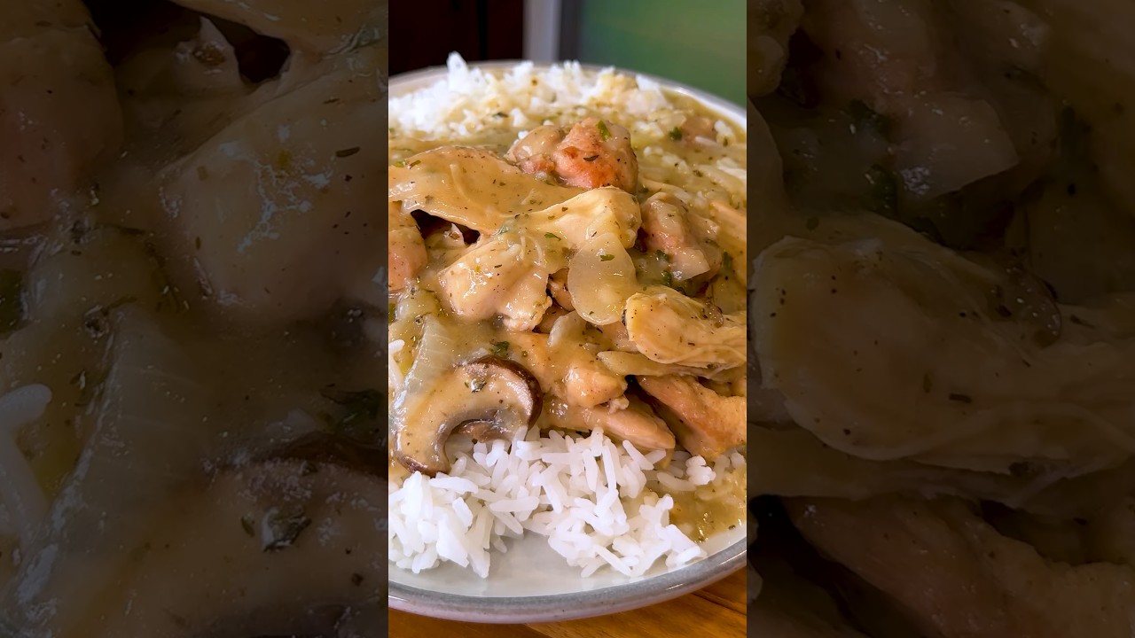 Smothered Chicken Another Comfort Food Recipe #shorts