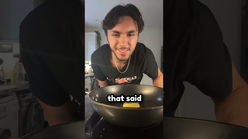 I tried cooking butter… #shorts #shortsfeed #youtubeshorts #cringe #cooking #comedy #funny