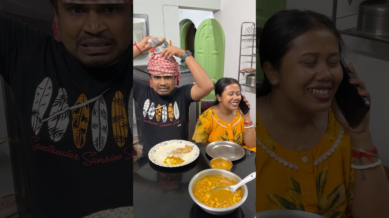 Crazy husband & wife 😆🤩😂#funny #comedy #shorts #tranding #entertainment #youtubeshorts