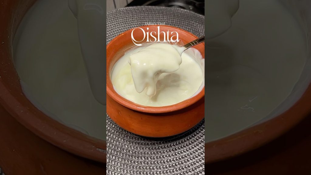 Dubai Viral Qishta🍯🤍#youtubeshorts #dubaiviralqishta #dubaiviral #food #recipe #cooking #dessert