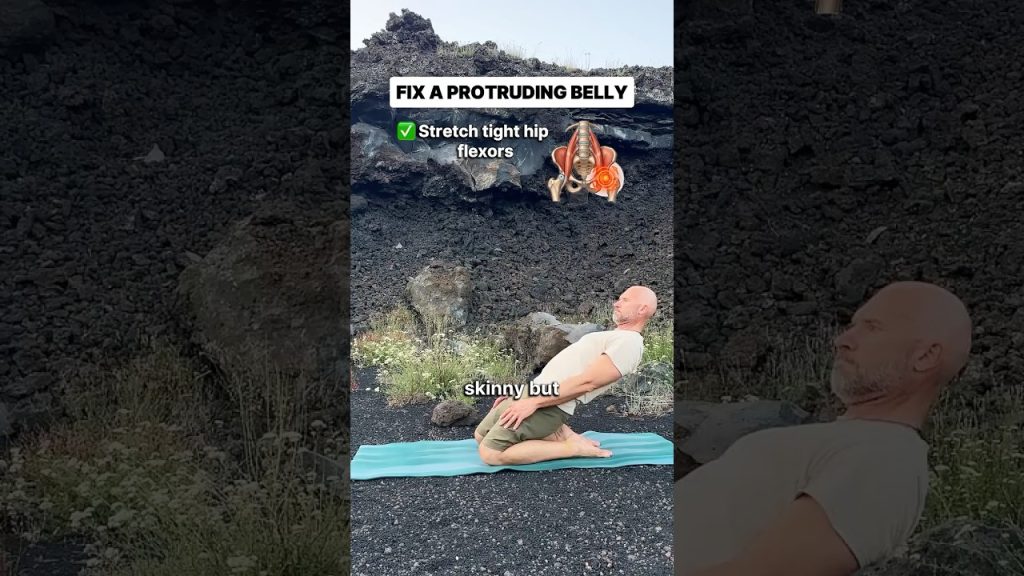 Why you still have a belly (even when skinny) #fitness #anteriorpelvictilt