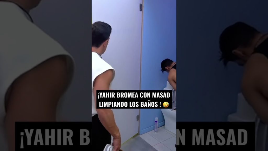 YAHIR Y MASAD BROMEANDO 🤣😳#lacasadelosfamosos #humor #comedia #fypシ゚viral