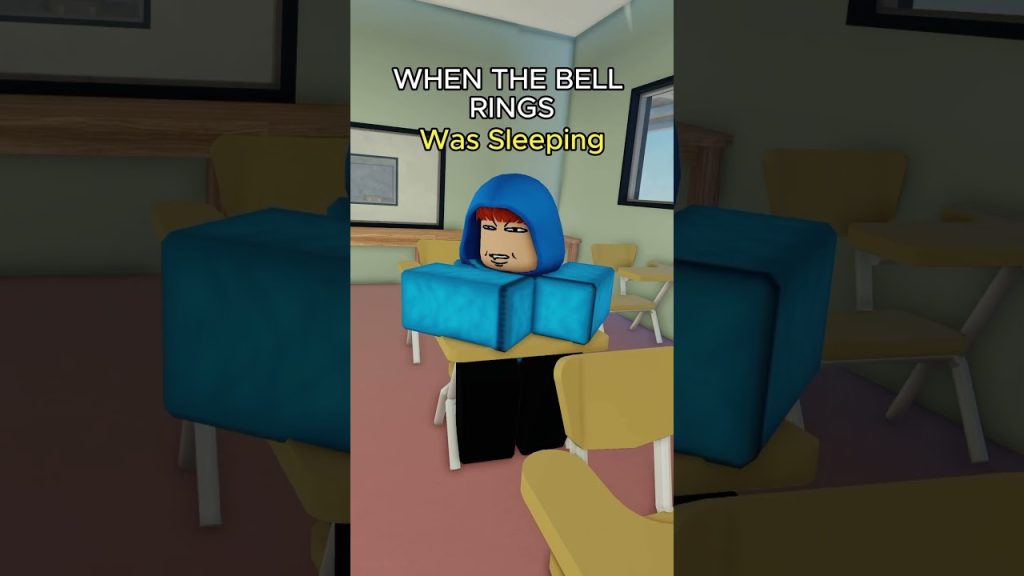 When The Bell Rings #roblox #entertainment #rblx