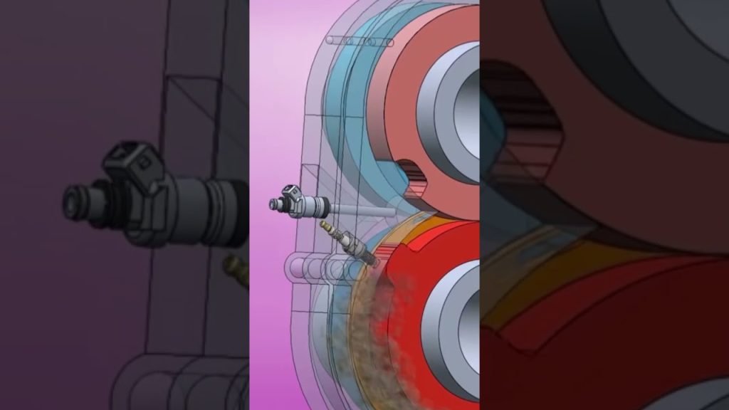 This engine has no pistons…#OmegaOne #RotaryEngine #EngineTech #engineering #technology