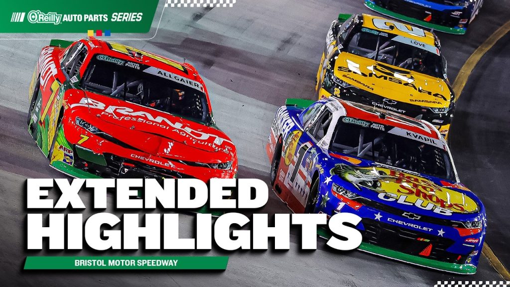 NASCAR O’Reilly Auto Parts Series Highlights | 2026 Bristol Motor Speedway