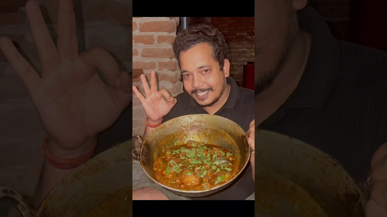 Gaon Ke Style Me Chicken Masala😋| #shorts #food #recipe #cooking #lifestyle #dailyvlog