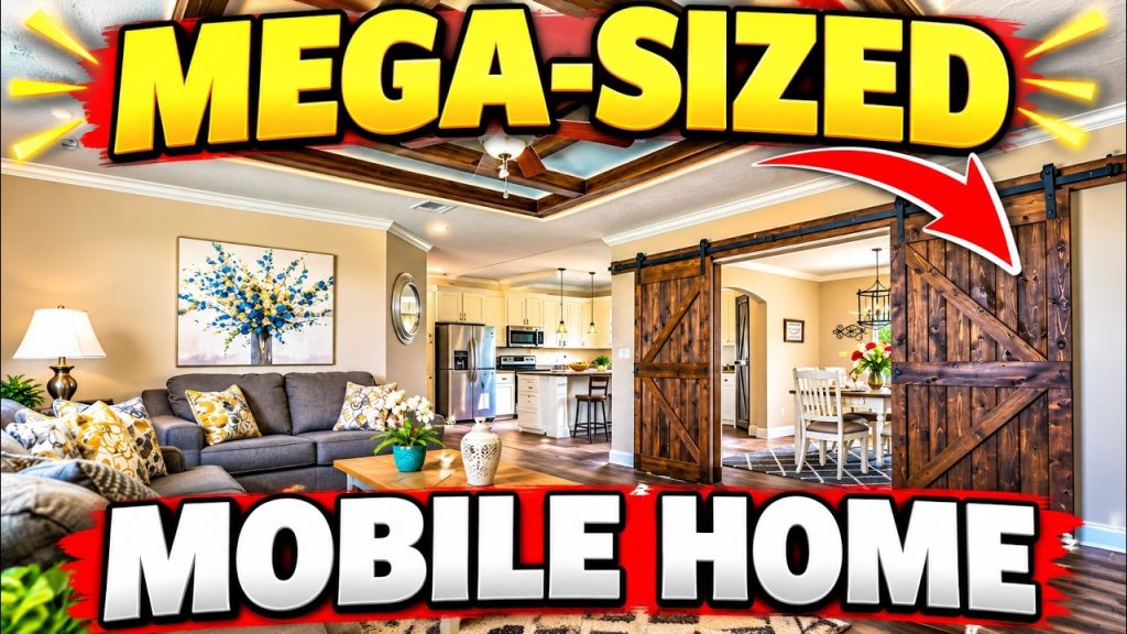 BIG mobile home BUT the PRICE is ATTAINABLE! “BIG HIT” IMO!
