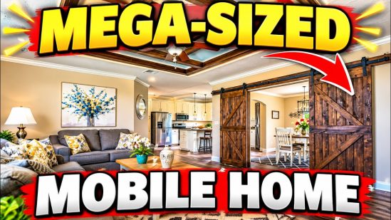 BIG mobile home BUT the PRICE is ATTAINABLE! “BIG HIT” IMO!