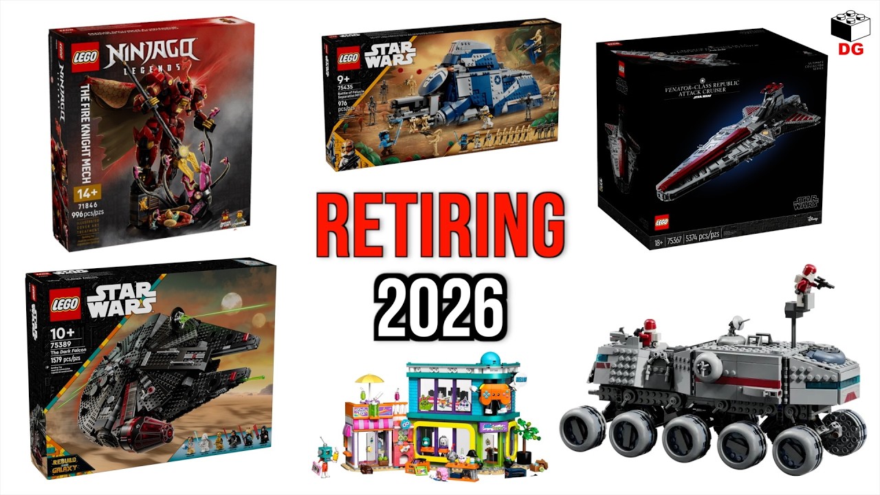 10 LEGO Investing Picks Retiring December 2026: Good or Bad Investments? | Podcast Episode 42