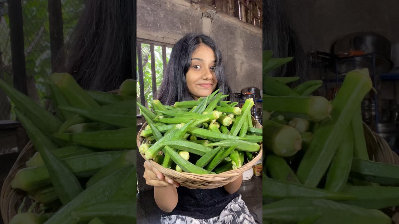 কুড়কুড়ে ঢেঁড়স #shorts #food #recipe #cooking #viralvideo