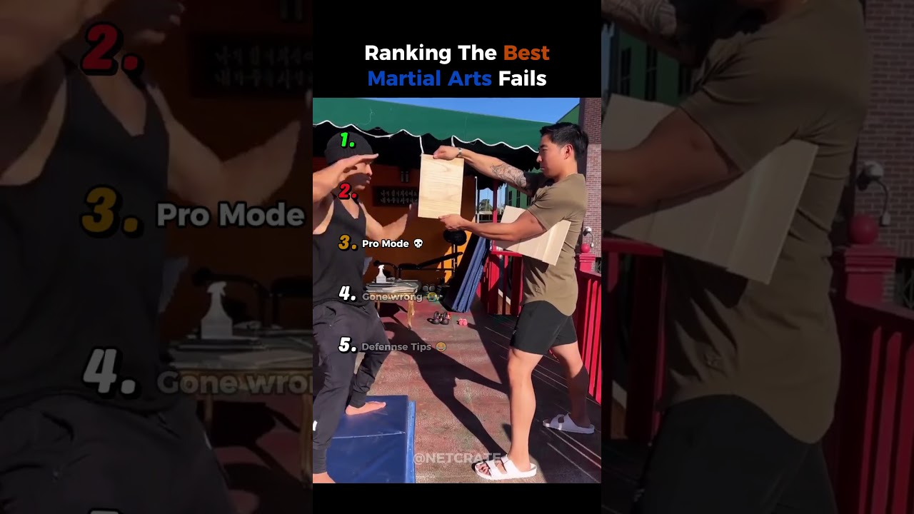 Ranking The Best Martial Arts Fails 😭🥀 #shorts