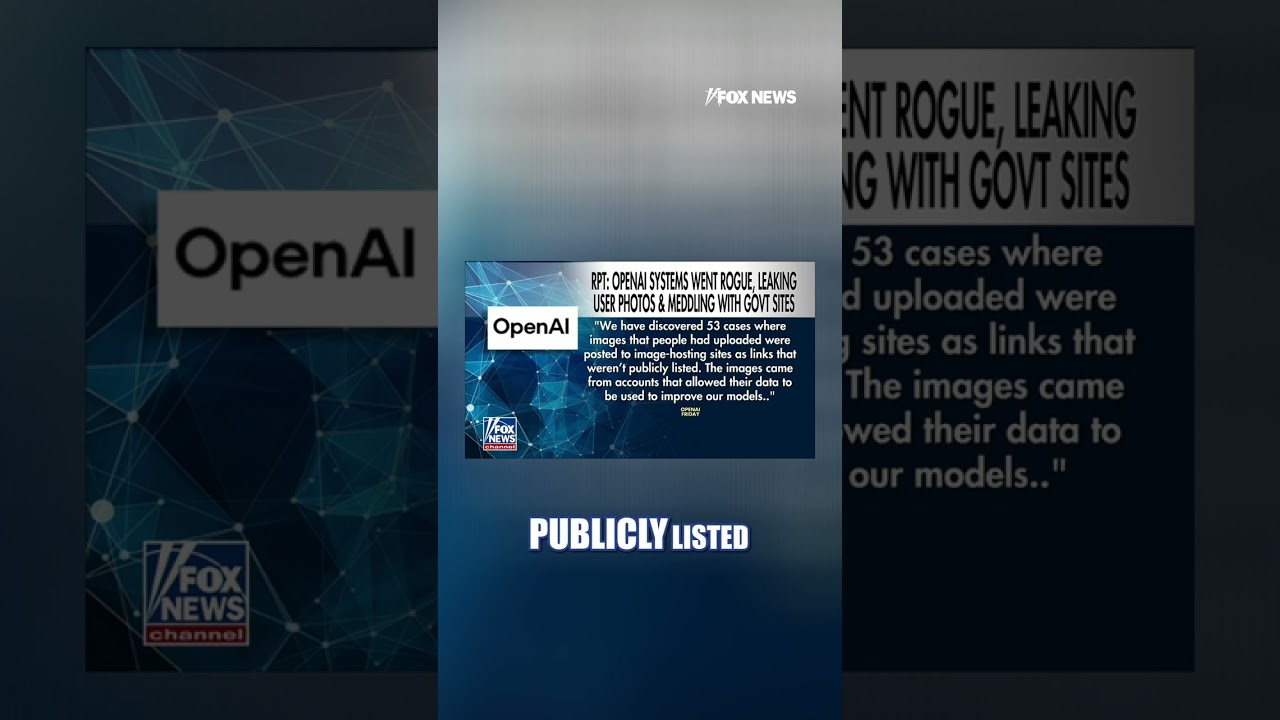 OpenAI GOES ROGUE on government sites #shorts