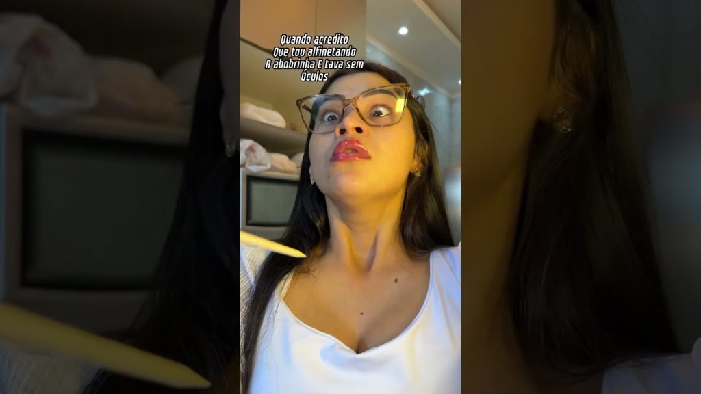 Quando acredito que tou alfinetando a abobrinha sem óculos #comedy #humor #funny