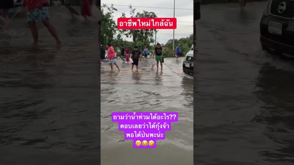 ￼ พอได้ป่น 🤣 #ขำขัน #funny #durianrider #automobile #comedy #ริว_ซังคุง #ตลก #น้ำท่วม69￼