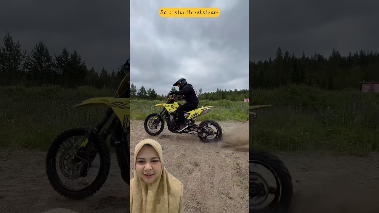Alamax keren sekali ban motornya 😱‼️#dubbing #greenscreen #entertainment