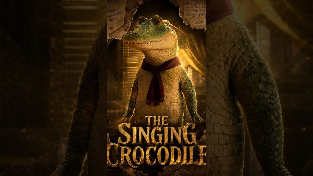 Crocodile that can sing. #movie #foryou #edit #funny