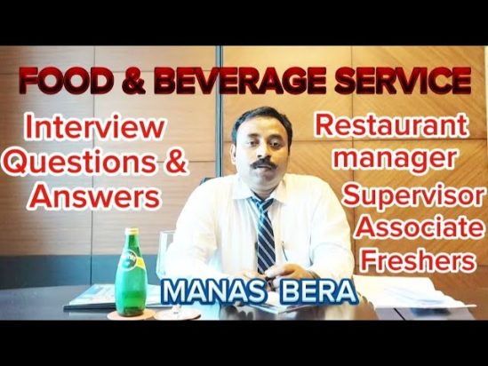 Interview Questions & Answers | Food and beverage service | Hospitality Desk | Manas Bera #interview