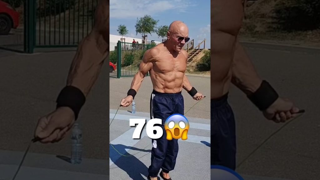 At 76, he’s stronger than you!🔥💪 #fitness #sports #motivation
