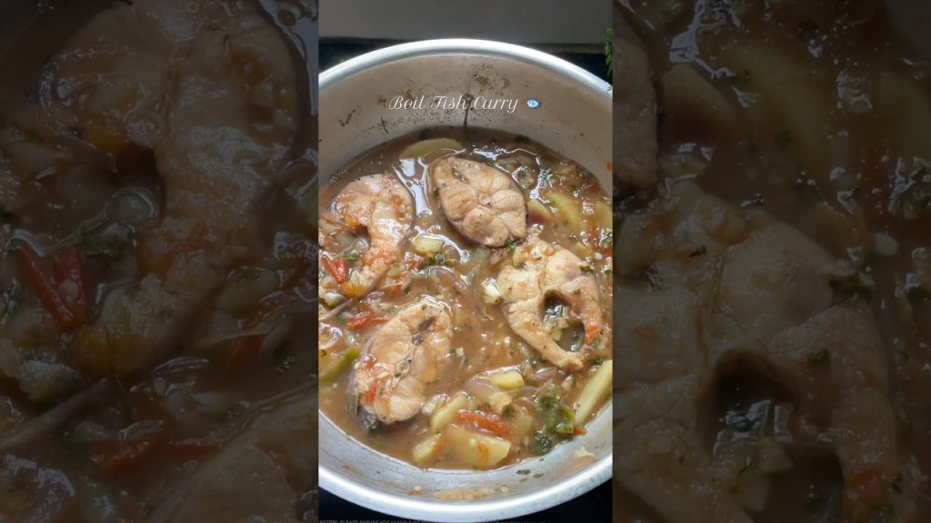 Boil Fish curry 🐟 🍲 #boilfishcurry #chatorichandu #food #recipe #cooking
