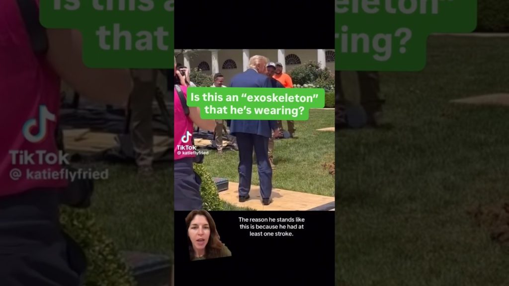 Trump Walking Video Fuels New Health Speculation #Trump #Health #LamontTyson