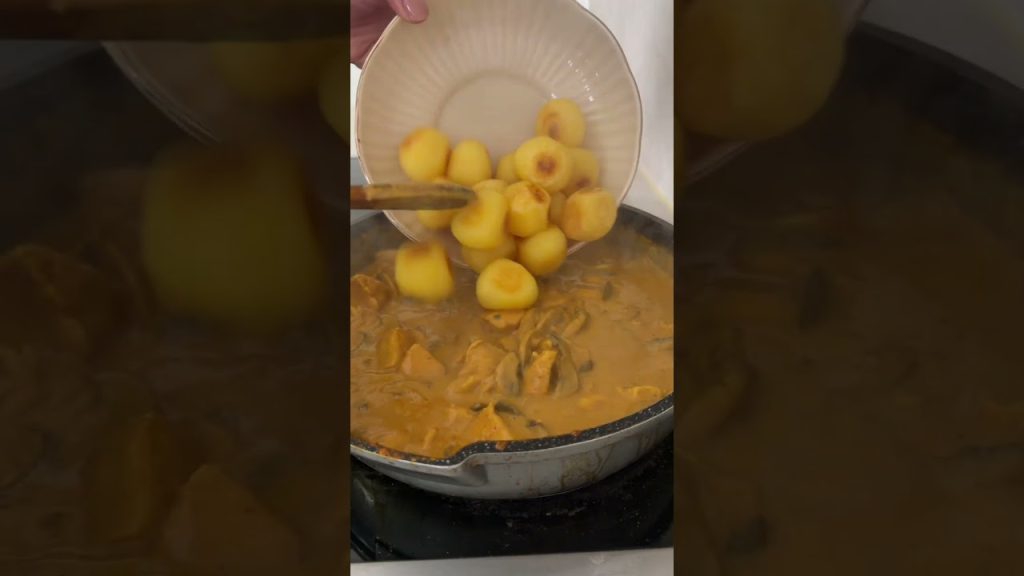 Knödelinos-Hähnchen-Rahmpfanne ❤️ #rezept #leckerkochen #foodie #food #recipe #yummy #easyrecipe
