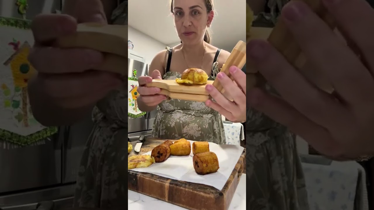 Tostones rellenos a lo cubano. Delicia 😋 #food #recipe #tostones