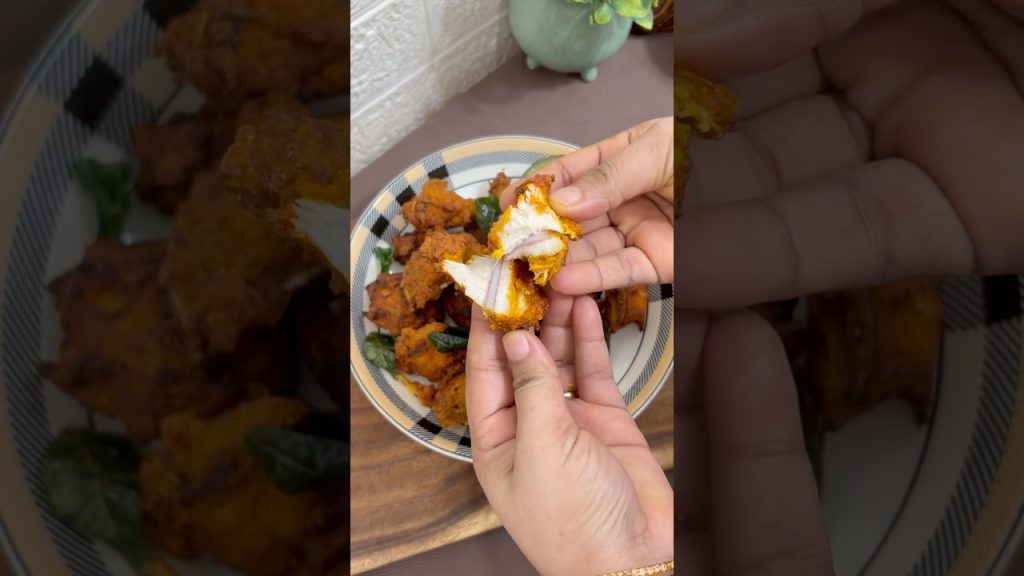 Crispy Chicken Pakora Recipe #shorts #food #recipe #chiken