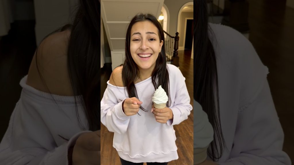 He’s scared of ice cream #trend #funny #comedy #shorts