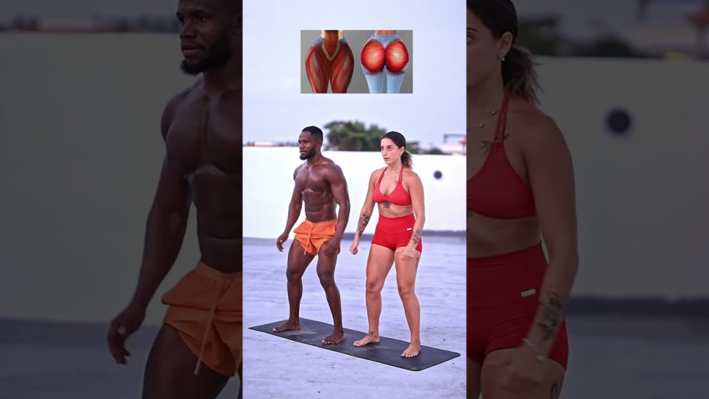 Beginner glutes workout at home #trending #fitness #glutes