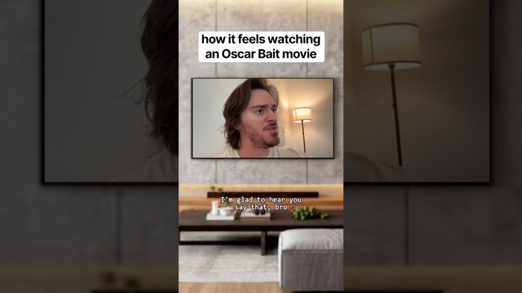 how it feels watching an Oscar bait movie #shorts #comedy #funny
