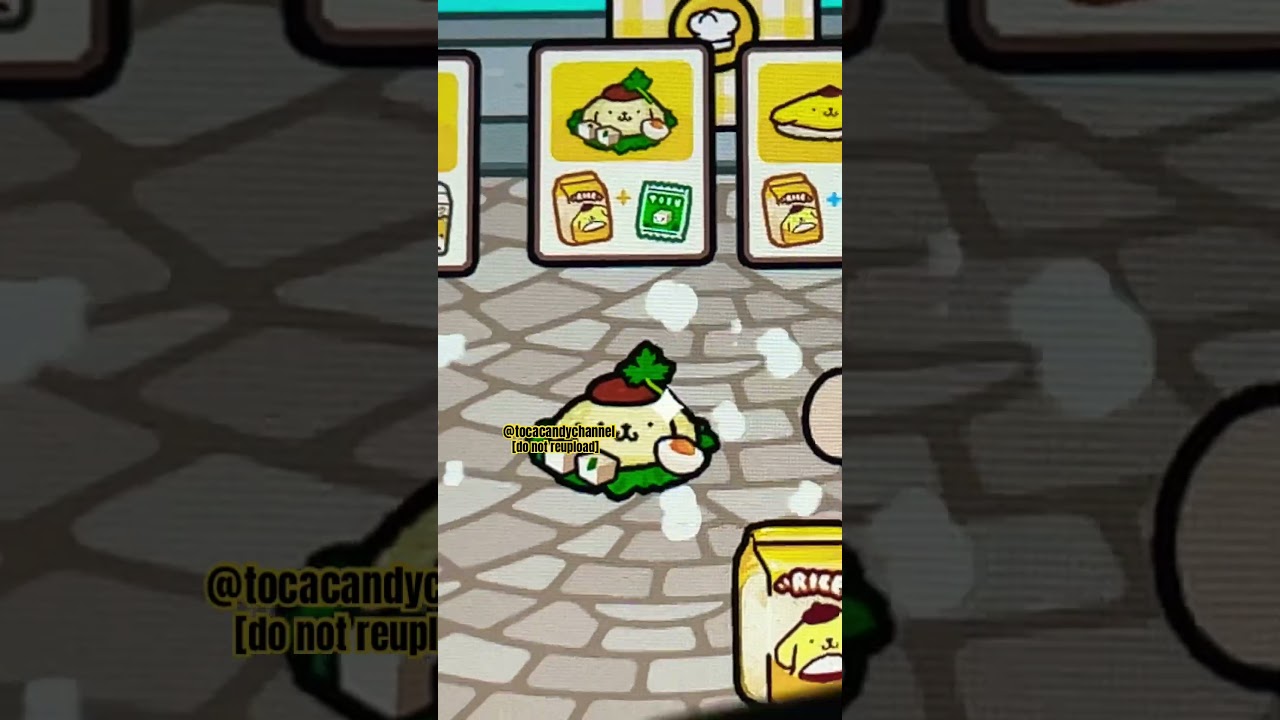 Toca boca hello kitty and friends food recipe