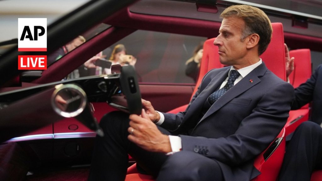 Paris Motor Show 2026 LIVE: Macron attends event