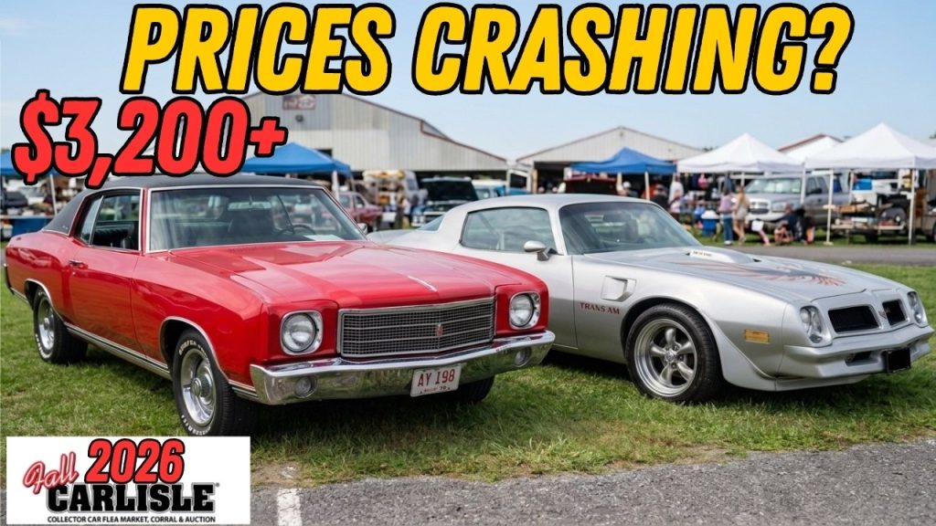 AFFORDABLE Classic Cars For Sale at the Fall Carlisle Swap Meet 2026| Cheap Classic Car Prices