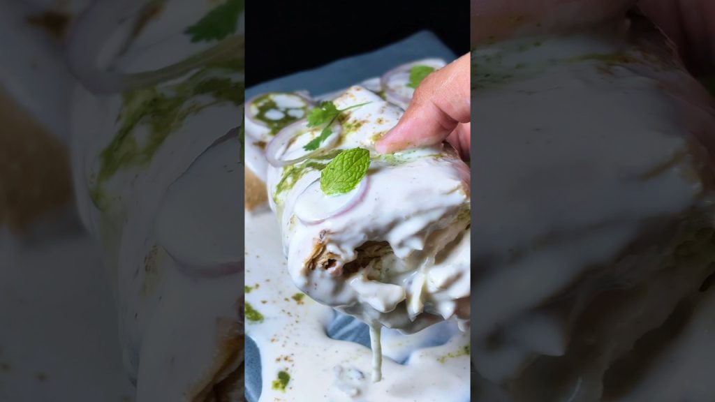 Creamy Chicken Tikka Roll | High Protein Street Food Recipe🔥😋😱#recipe