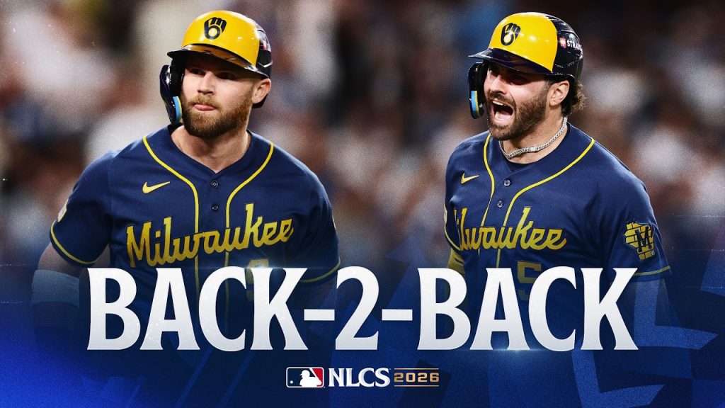FULL INNING: The Brewers hit BACK-TO-BACK home runs against the Dodgers in Game 3 of the NLCS! 🔥