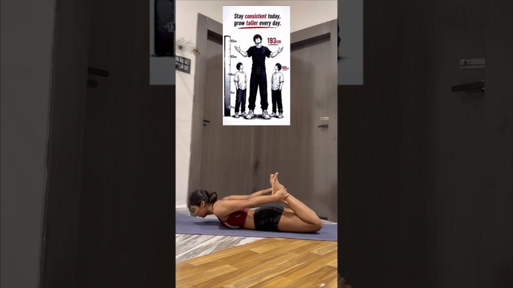 To enhance your height🤌 #fitness #motivation #homeworkout #workout #health #motivation